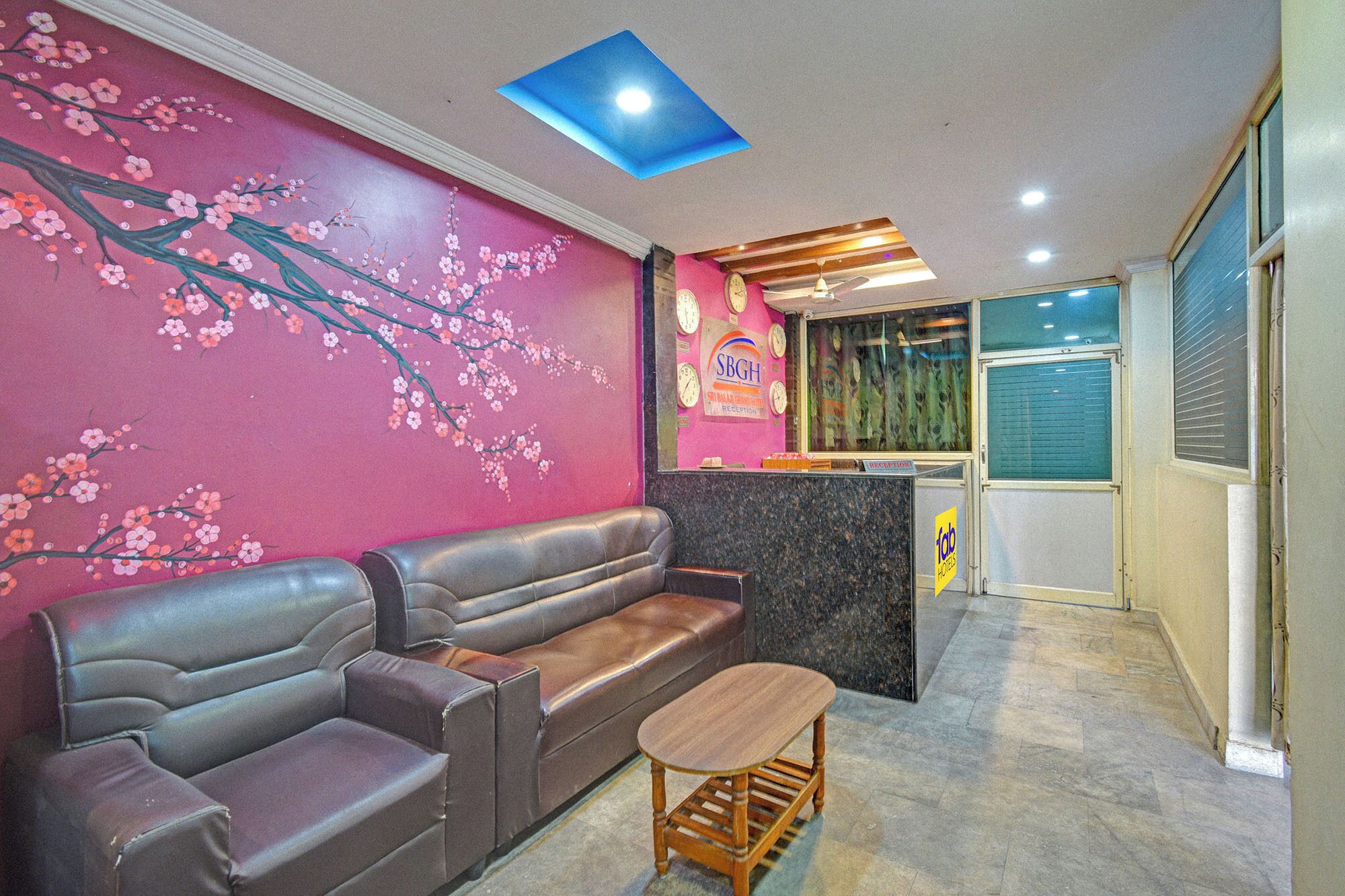 Sitzecke in der Lobby