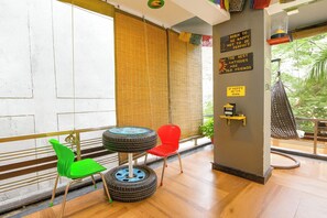 Sala de estar en el lobby