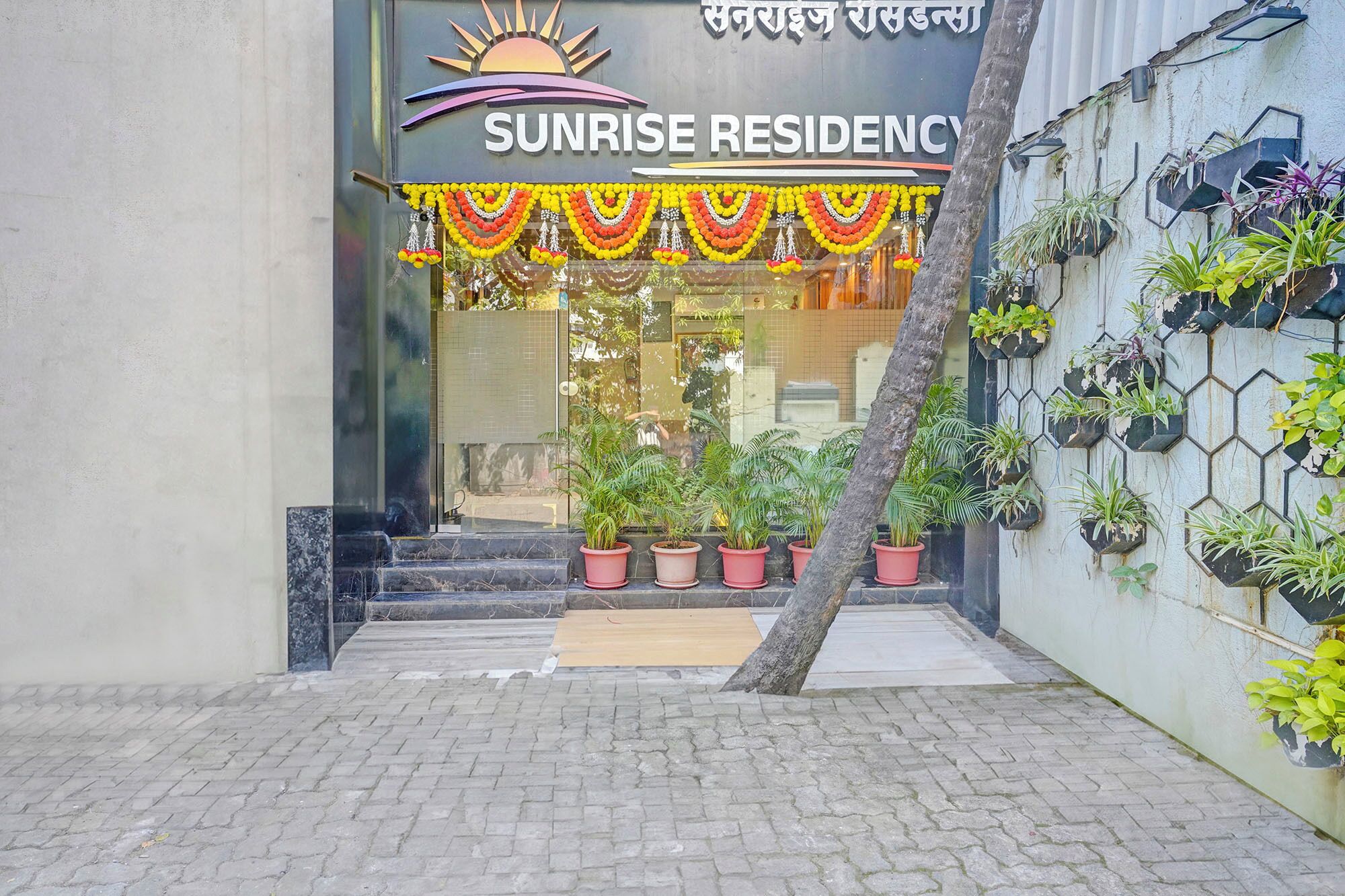 Ingresso della struttura