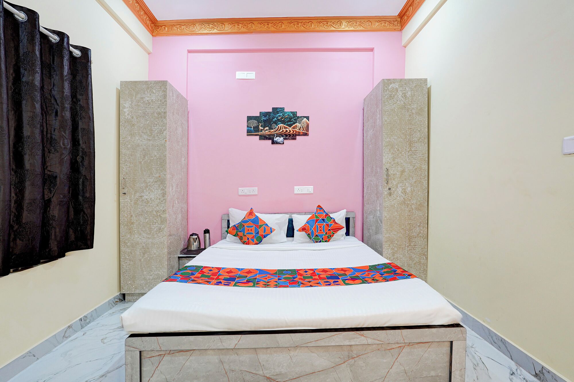 Bộ trải giường bằng vải cotton Ai Cập, bộ đồ giường cao cấp 