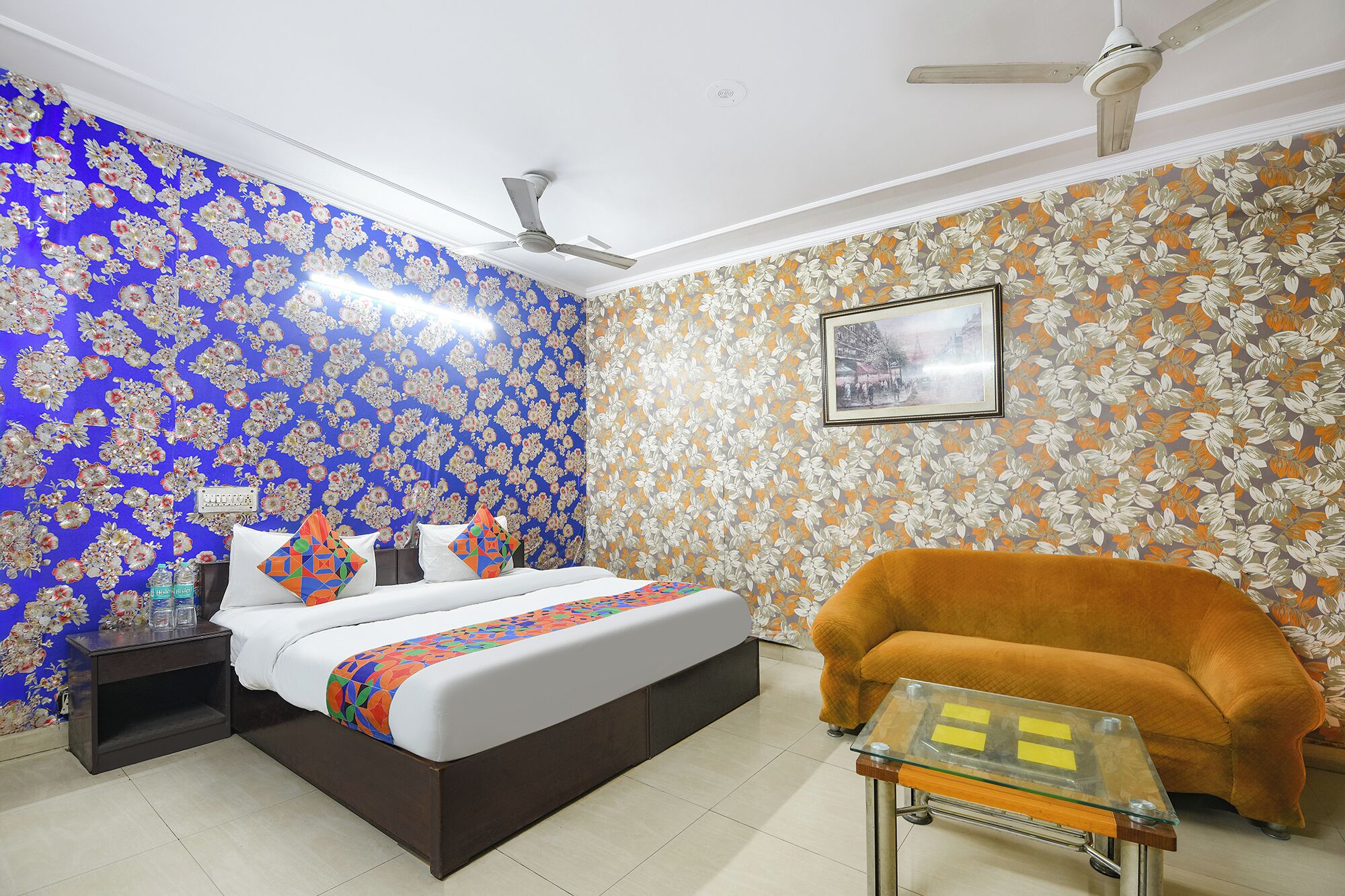 Premium kamer | Lakens van Egyptisch katoen, luxe beddengoed, een kluis op de kamer