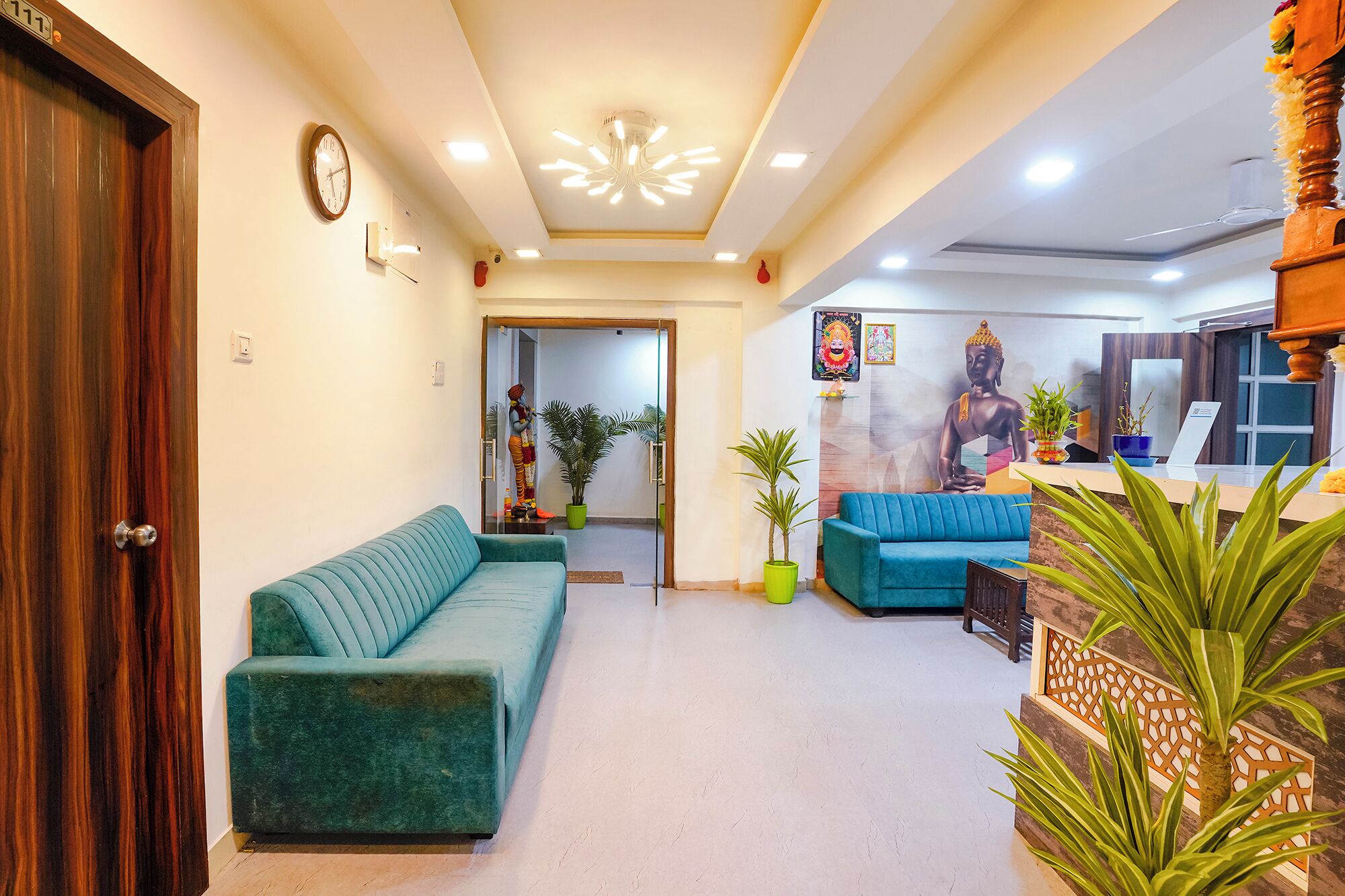 บริเวณนั่งเล่นที่ล็อบบี้