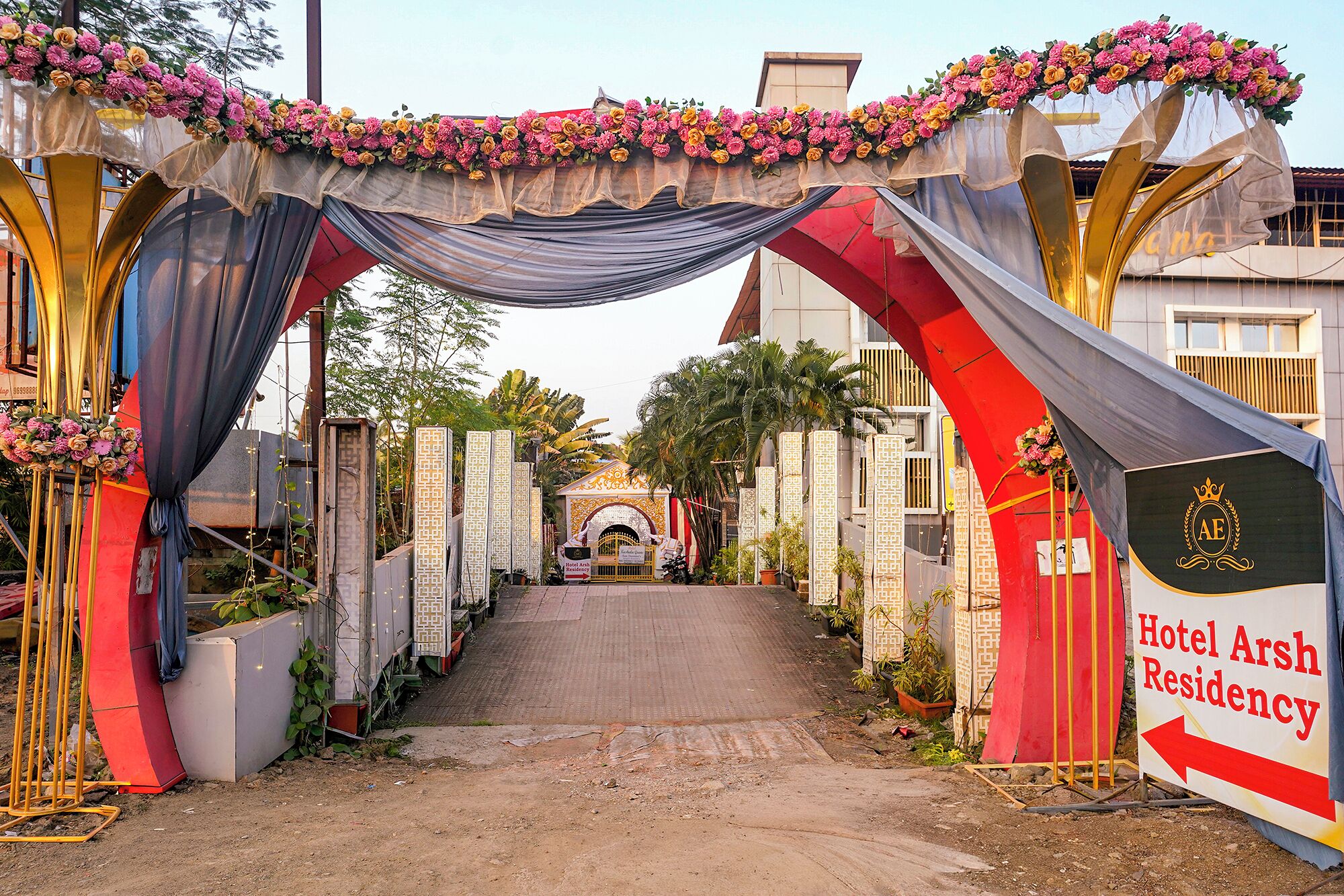 Lối vào nơi lưu trú