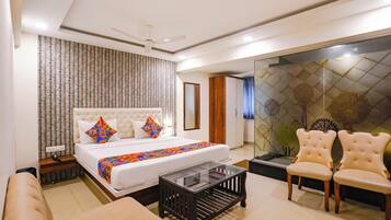 Bettwäsche aus ägyptischer Baumwolle, hochwertige Bettwaren, Zimmersafe