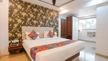 Deluxe-Zimmer | Bettwäsche aus ägyptischer Baumwolle, hochwertige Bettwaren, Zimmersafe