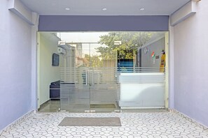 Entrada de la propiedad