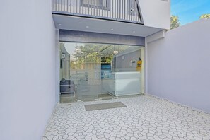 Entrada de la propiedad