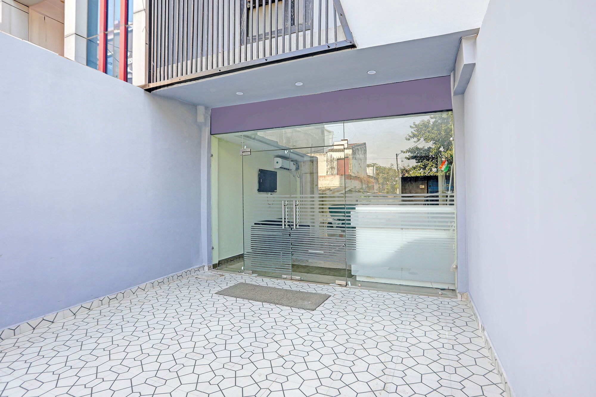 Entrada da propriedade