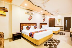 埃及棉床單、高級寢具、房內夾萬、免費 Wi-Fi