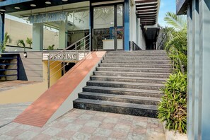 Entrada de la propiedad