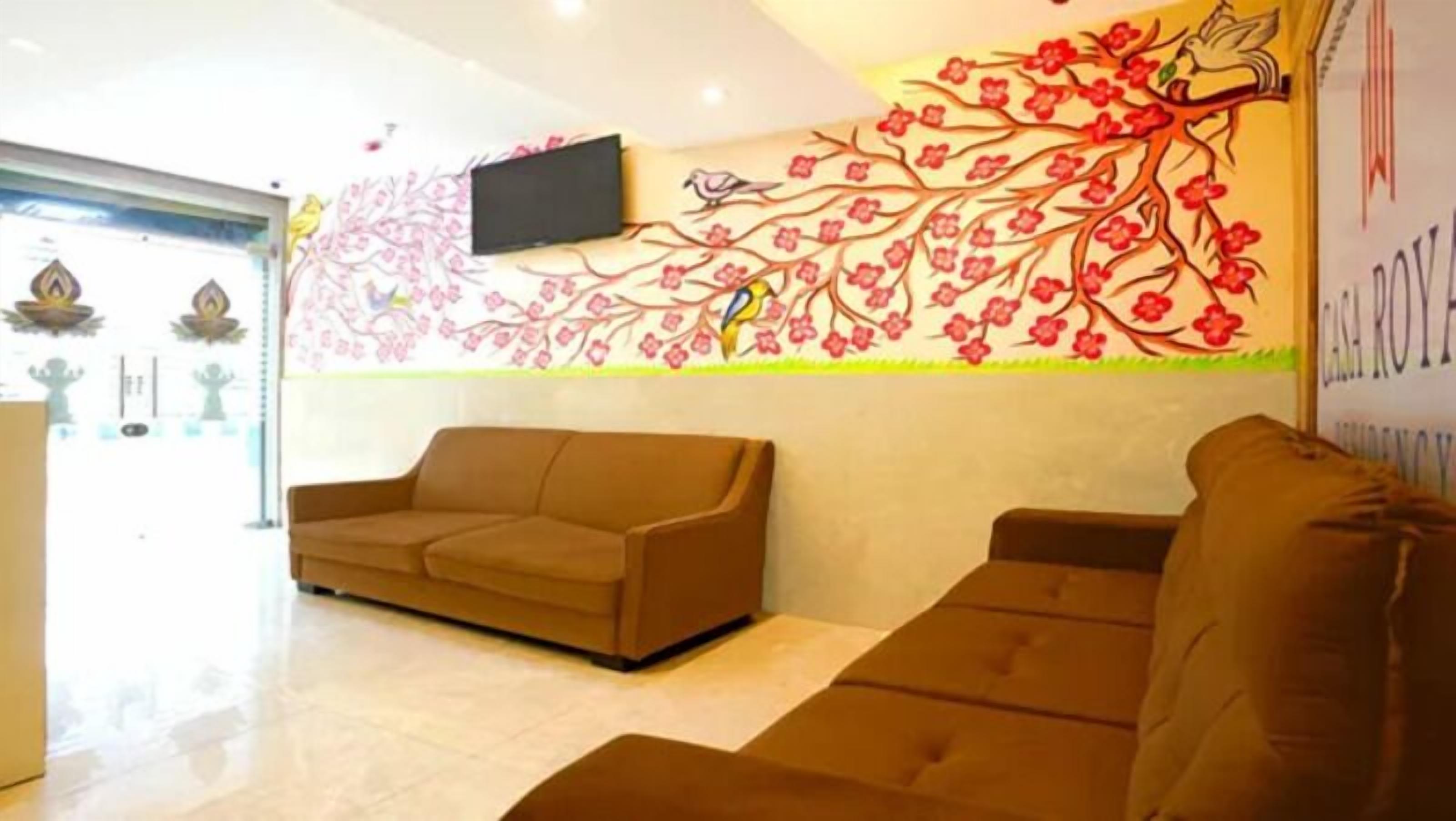 Sala de estar en el lobby