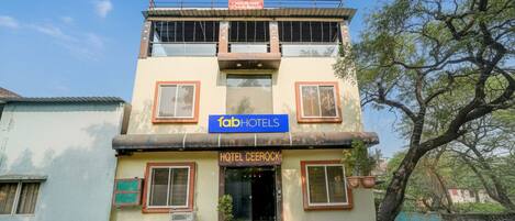 Entrada de l'allotjament