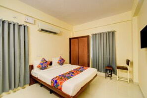 Sengetøy i egyptisk bomull, sengetøy av topp kvalitet og safe på rommet