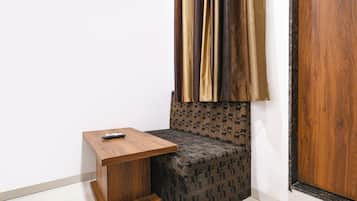 Sengetøy i egyptisk bomull, sengetøy av topp kvalitet og safe på rommet