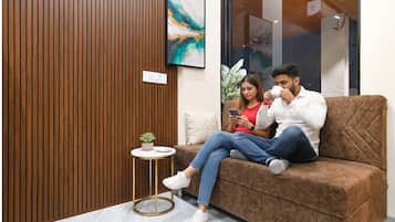 Sala de estar en el lobby