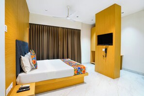 Habitación Premium | Sábanas de algodón egipcio y ropa de cama de alta calidad 