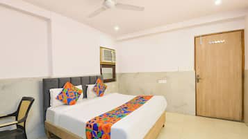 Lakens van Egyptisch katoen, luxe beddengoed, een kluis op de kamer