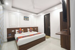 华丽客房 | 埃及棉床单、高档床上用品、客房内保险箱、免费 WiFi