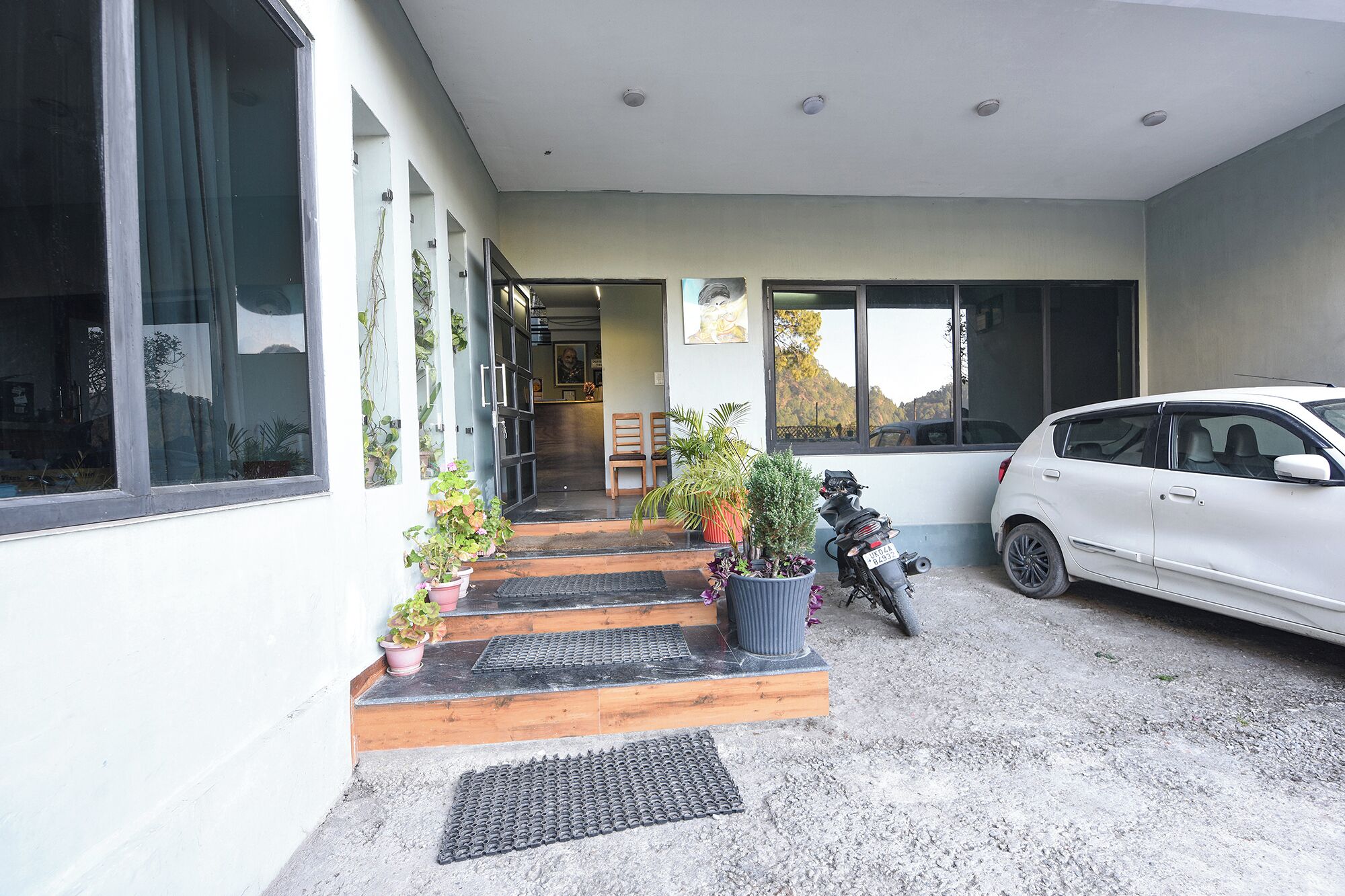 Entrada da propriedade