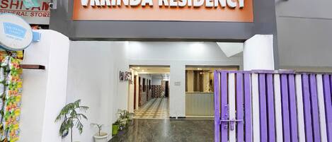 Entrada de la propiedad