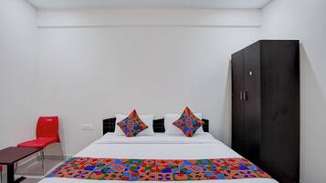 Rom – deluxe | Sengetøy i egyptisk bomull, sengetøy av topp kvalitet og safe på rommet