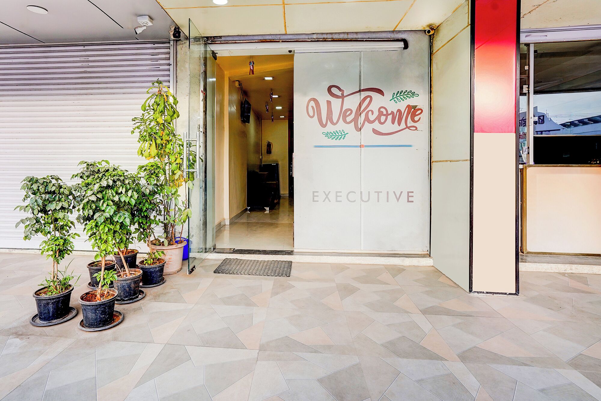 Entrada da propriedade