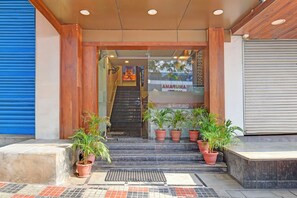 Entrada de l'allotjament