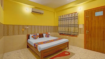 Lakens van Egyptisch katoen, luxe beddengoed, een kluis op de kamer