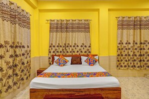 Phòng Deluxe | Bộ trải giường bằng vải cotton Ai Cập, bộ đồ giường cao cấp 