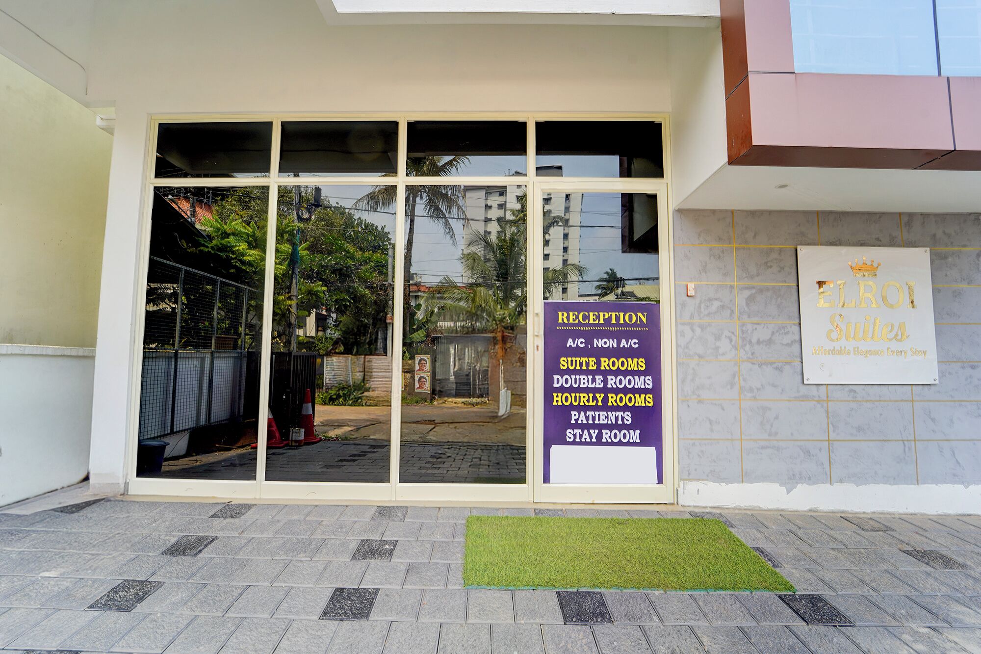 Entrada da propriedade