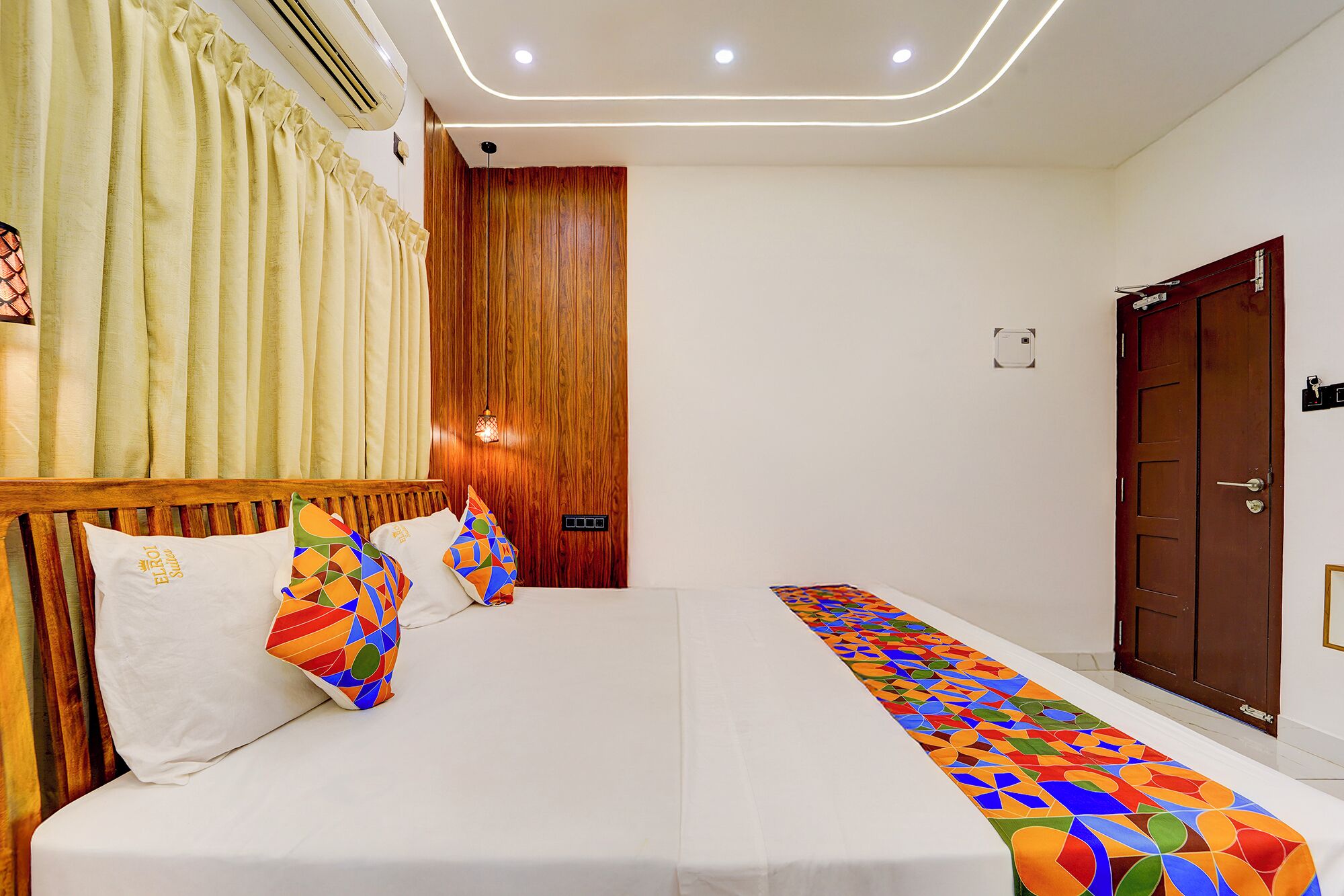 エジプト綿のシーツ、高級寝具、セーフティボックス (室内)、WiFi (無料)