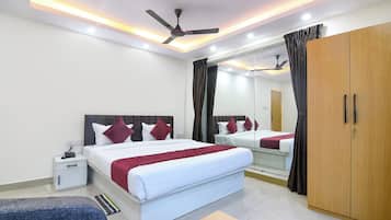 Bettwäsche aus ägyptischer Baumwolle, hochwertige Bettwaren, Zimmersafe