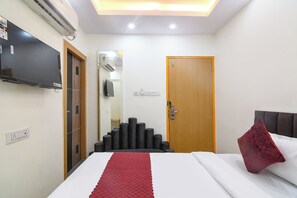 埃及棉床單、高級寢具、客房內保險箱、免費無線上網