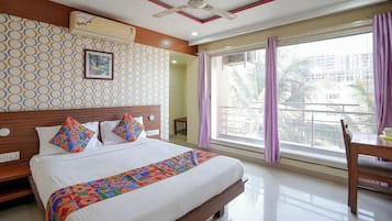 Deluxe-huone | Egyptinpuuvillaiset lakanat, ylelliset vuodevaatteet