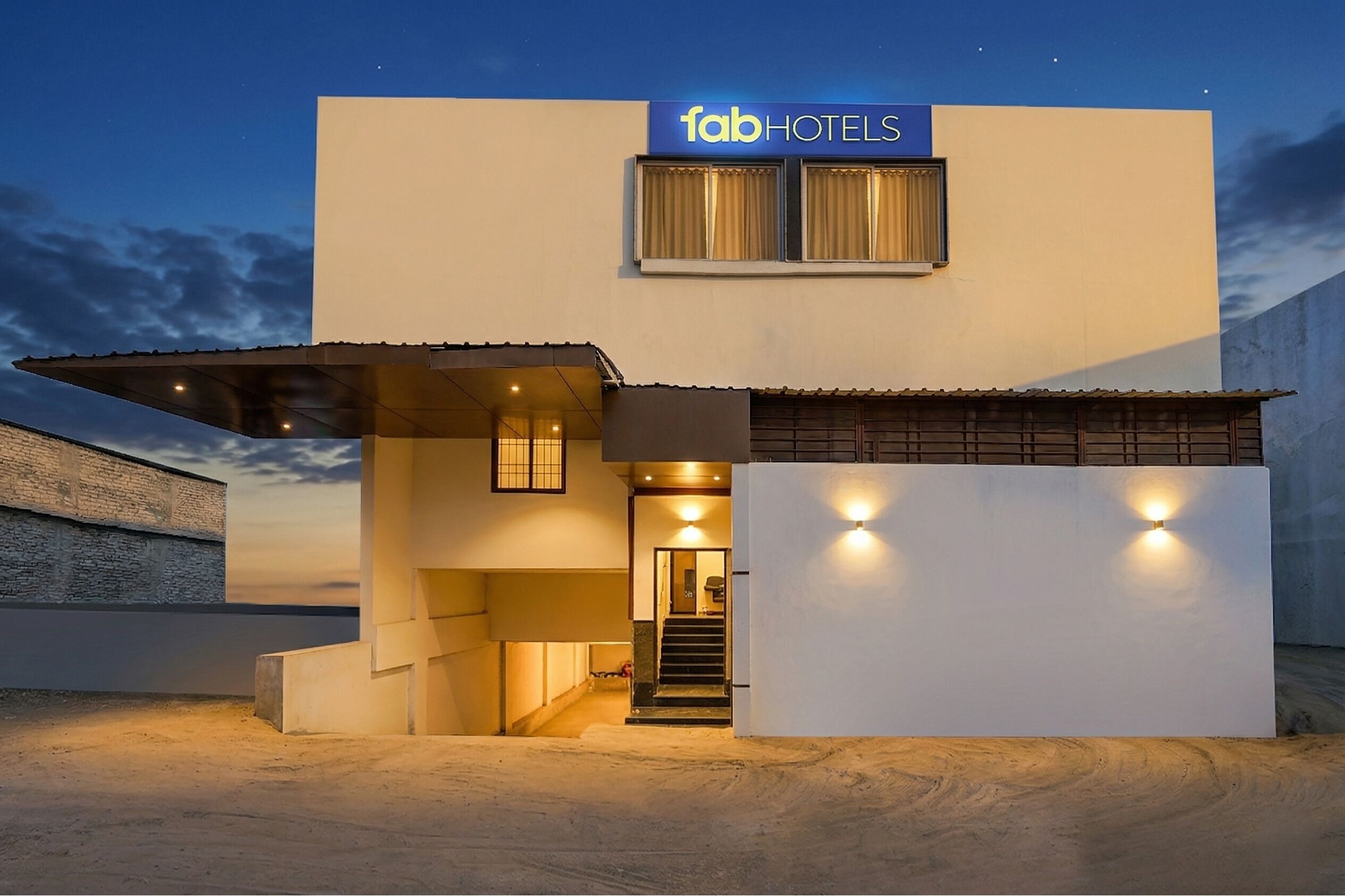 Fachada del alojamiento