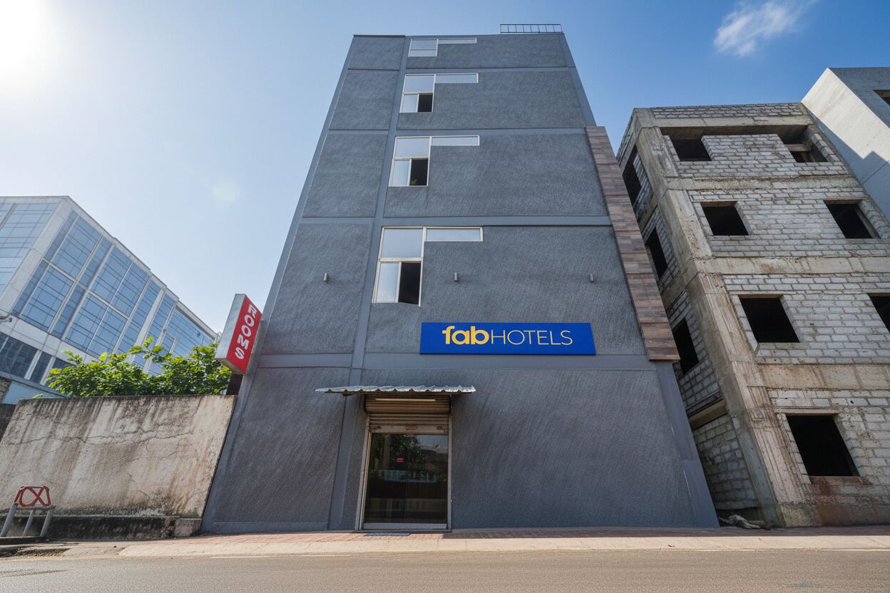 Entrada al alojamiento