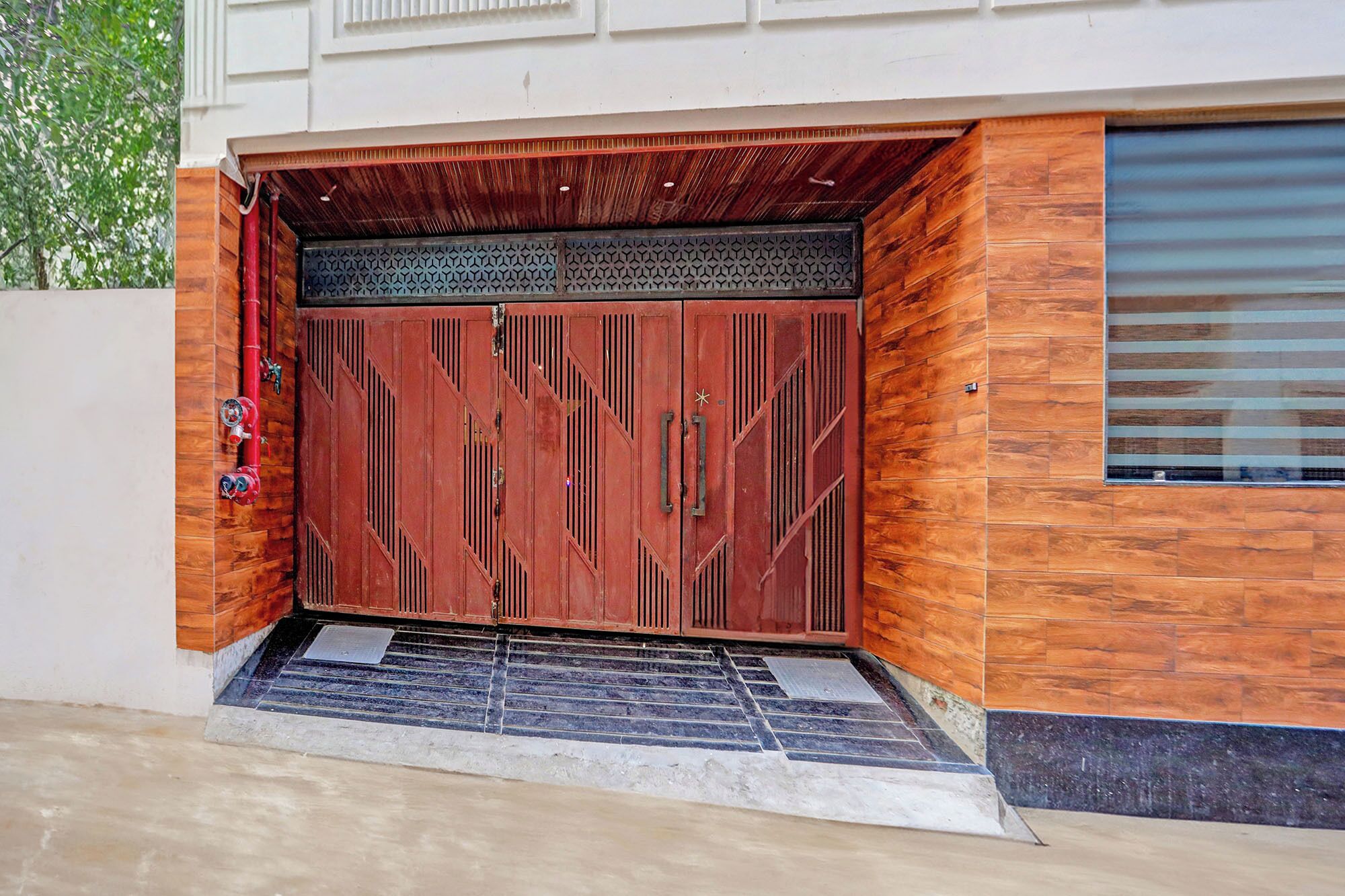 Fachada da propriedade