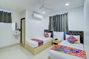 Sengetøy i egyptisk bomull, sengetøy av topp kvalitet og safe på rommet