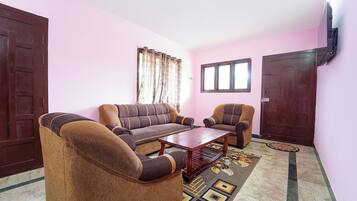 Sitteområde i lobbyen