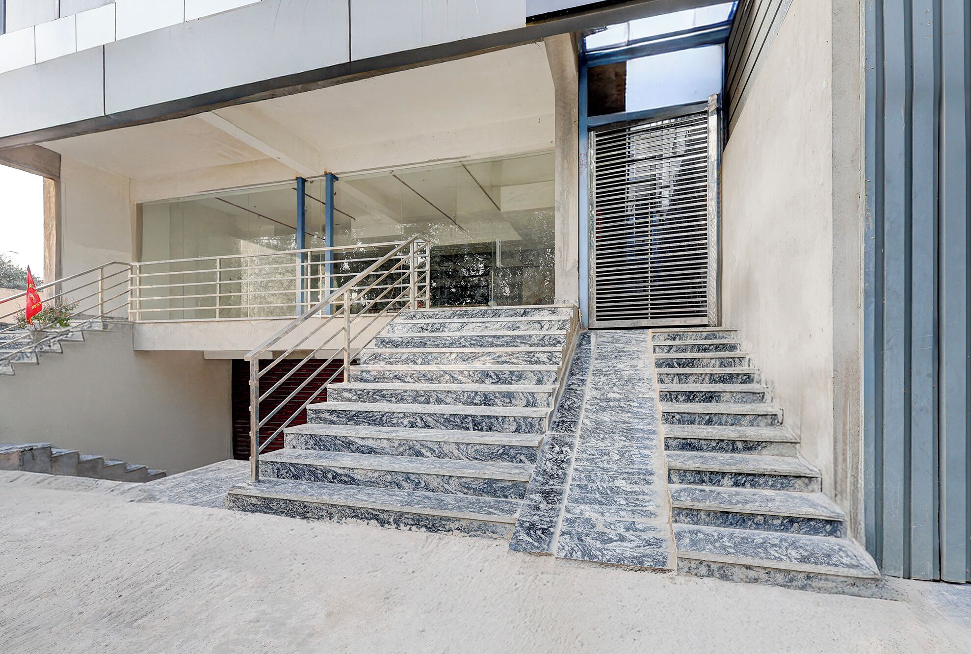 Entrada de la propiedad