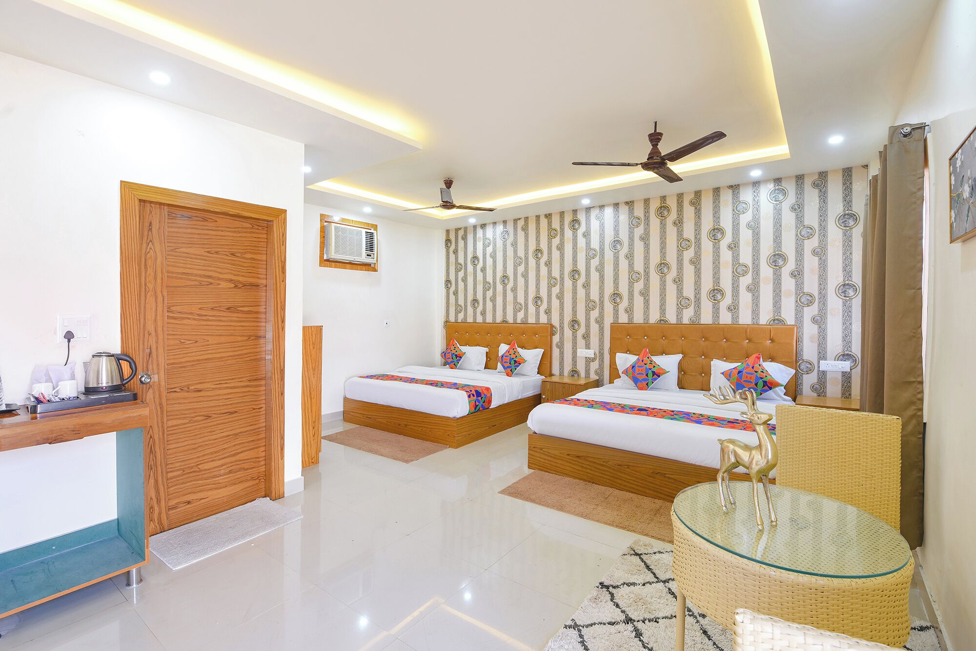 家庭客房 | 埃及棉床單、高級寢具、客房內保險箱、免費無線上網