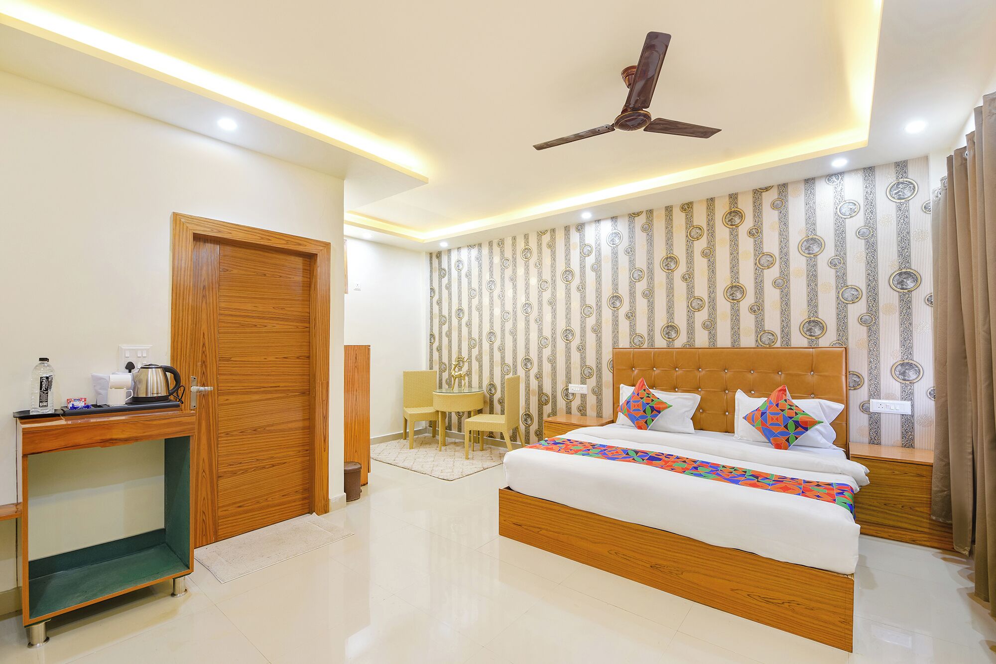 Bộ trải giường bằng vải cotton Ai Cập, bộ đồ giường cao cấp 