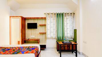 Sengetøy i egyptisk bomull, sengetøy av topp kvalitet og safe på rommet