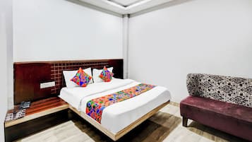 Deluxe-huone | Egyptinpuuvillaiset lakanat, ylelliset vuodevaatteet