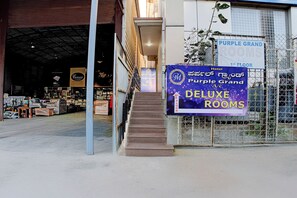 Facciata della struttura