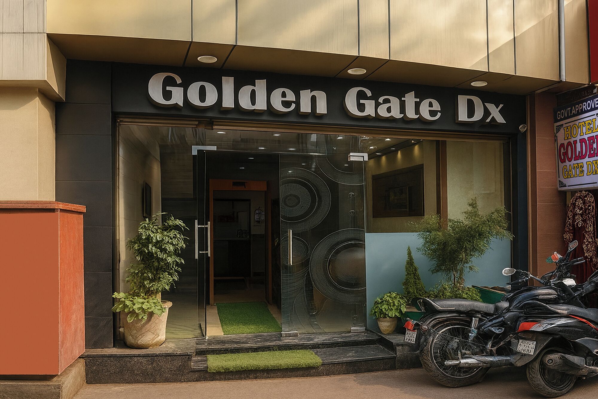 Fachada da propriedade