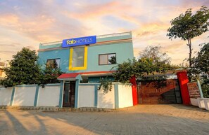 Entrada de l'allotjament