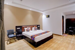 Sengetøy i egyptisk bomull, sengetøy av topp kvalitet og safe på rommet