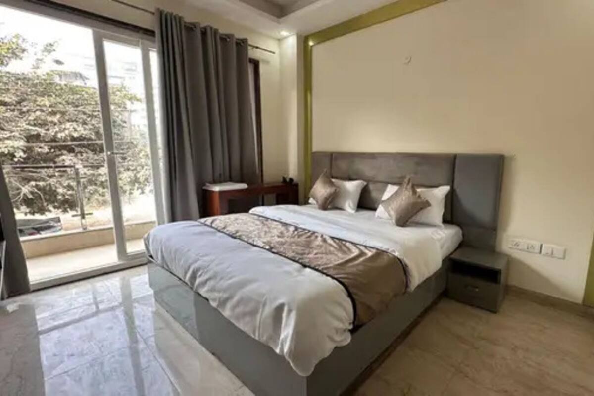 Deluxe-værelse | Egyptiske bomuldslagner, premium-sengetøj, pengeskab på værelset