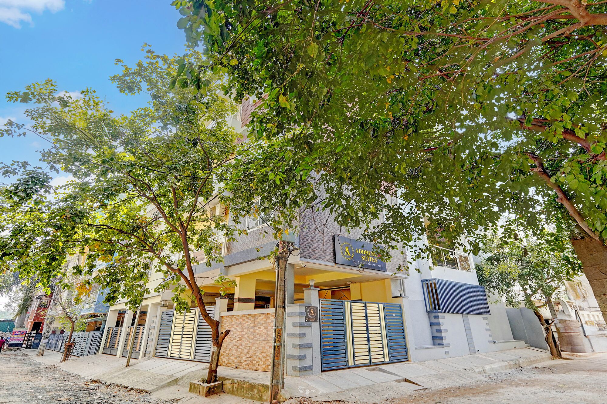 Fachada da propriedade